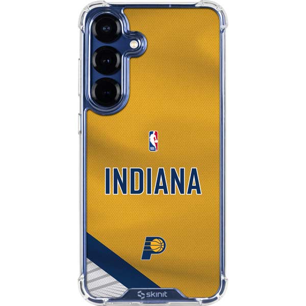 NBA Indiana Pacers Jersey Galaxy S25 Clear Case