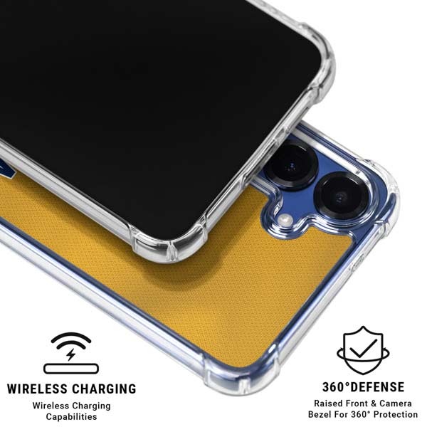 NBA Indiana Pacers Jersey Galaxy S25 Plus Clear Case