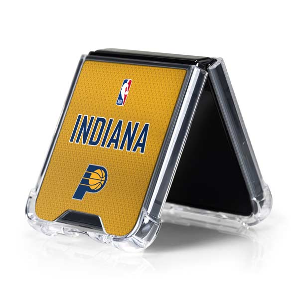 NBA Indiana Pacers Jersey Galaxy Z Flip5 5G Clear Case