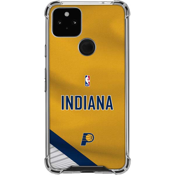 NBA Indiana Pacers Jersey Google Pixel 5a 5G Clear Case
