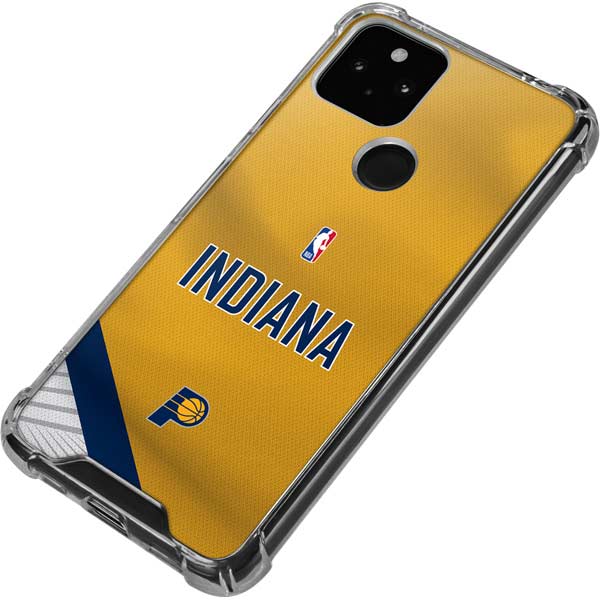 NBA Indiana Pacers Jersey Google Pixel 5a 5G Clear Case