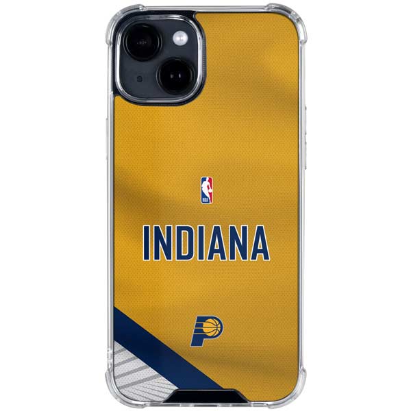 NBA Indiana Pacers Jersey iPhone 14 Plus Clear Case
