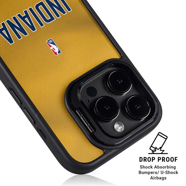 NBA Indiana Pacers Jersey iPhone 14 Pro Kickstand Case