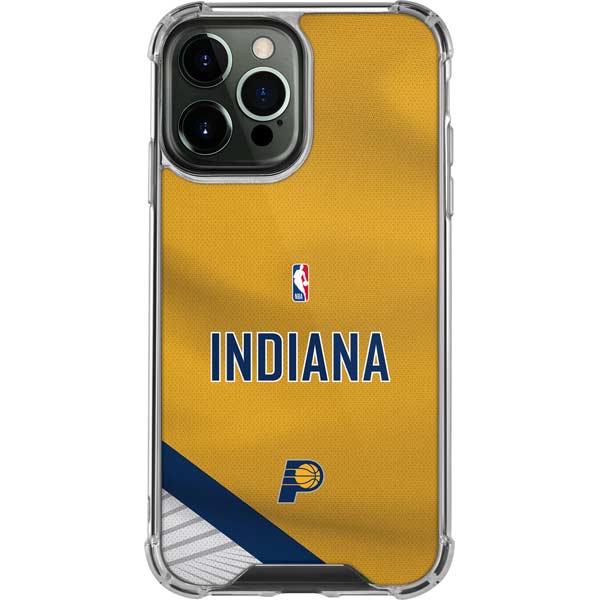 NBA Indiana Pacers Jersey iPhone 14 Pro Max Clear Case