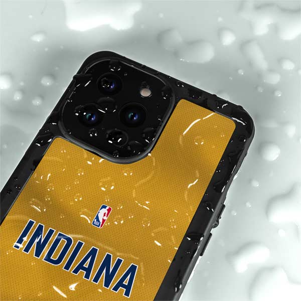 NBA Indiana Pacers Jersey iPhone 14 Pro Max Waterproof Case