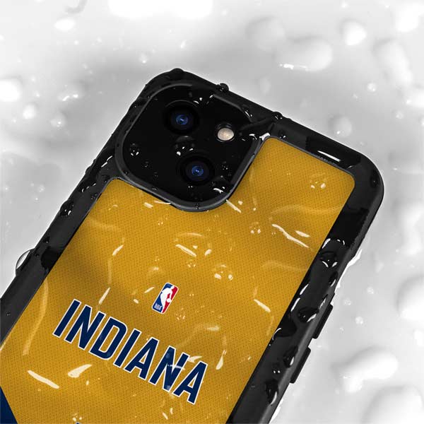 NBA Indiana Pacers Jersey iPhone 15 Plus Waterproof Case