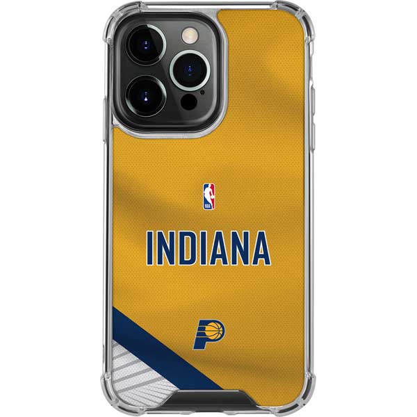 NBA Indiana Pacers Jersey iPhone 15 Pro Max Clear Case