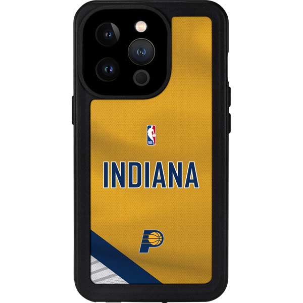 NBA Indiana Pacers Jersey iPhone 15 Pro Waterproof Case