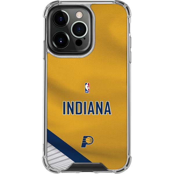 NBA Indiana Pacers Jersey iPhone 16 Pro Clear Case