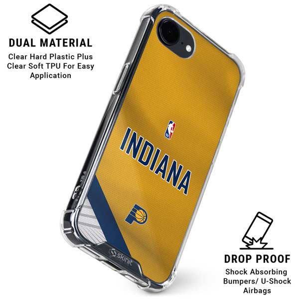 NBA Indiana Pacers Jersey iPhone 16e Clear Case