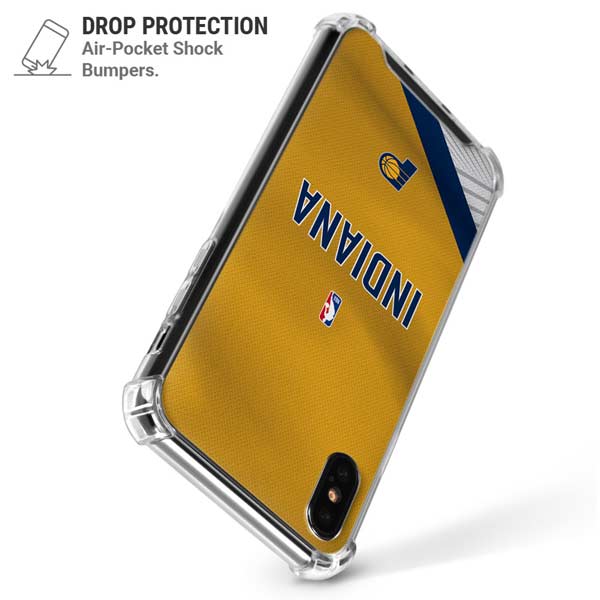 NBA Indiana Pacers Jersey iPhone XS Max Clear Case