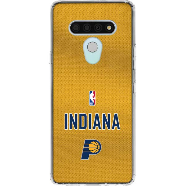 NBA Indiana Pacers Jersey LG Stylo 6 Clear Case
