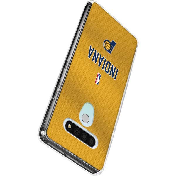 NBA Indiana Pacers Jersey LG Stylo 6 Clear Case