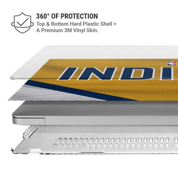NBA Indiana Pacers Jersey MacBook Pro 16in (2019-20) Case plus Skin