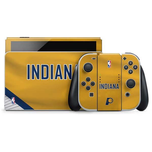 NBA Indiana Pacers Jersey Nintendo Switch OLED (2021) Skin
