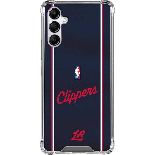 NBA LA Clippers Jersey Galaxy A14 5G Clear Case