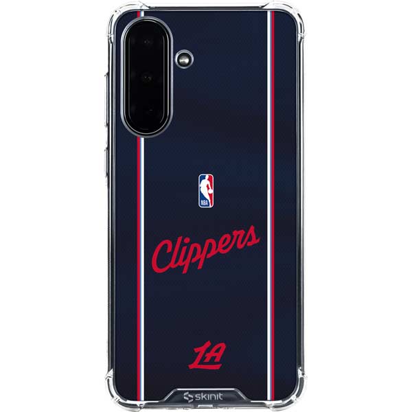 NBA LA Clippers Jersey Galaxy A36 5G Clear Case