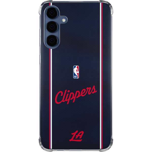 NBA LA Clippers Jersey Galaxy S24 Clear Case
