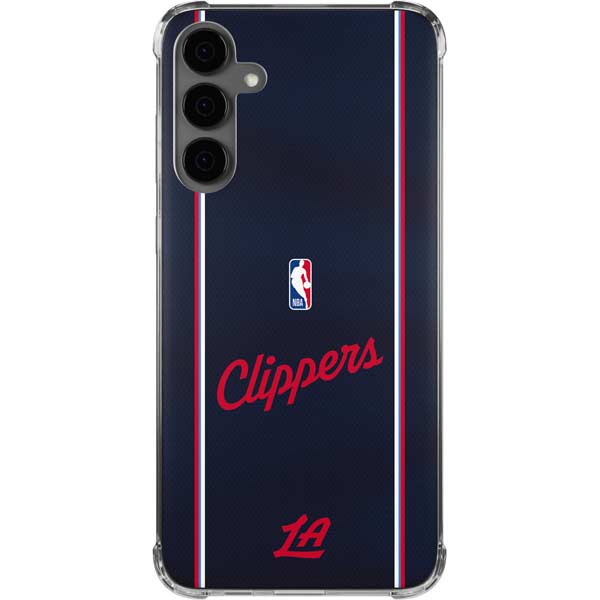 NBA LA Clippers Jersey Galaxy S24 Plus Clear Case