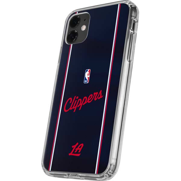 NBA LA Clippers Jersey iPhone 11 Clear Case
