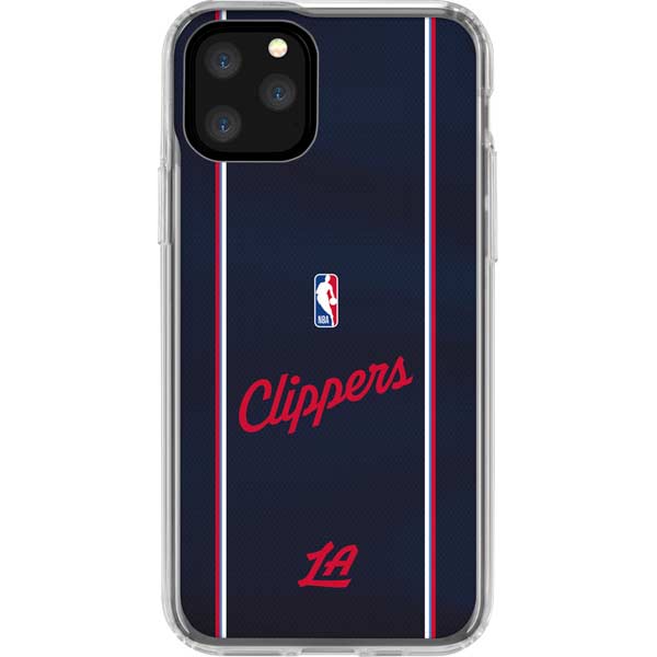NBA LA Clippers Jersey iPhone 11 Pro Clear Case