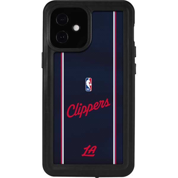 NBA LA Clippers Jersey iPhone 12 Mini Waterproof Case