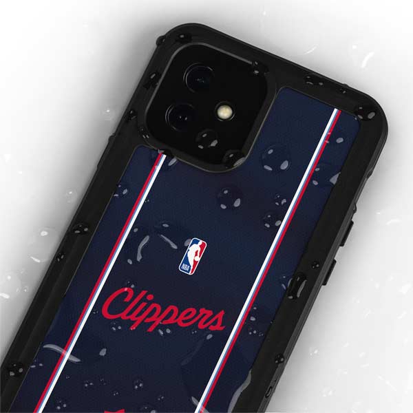 NBA LA Clippers Jersey iPhone 12 Mini Waterproof Case