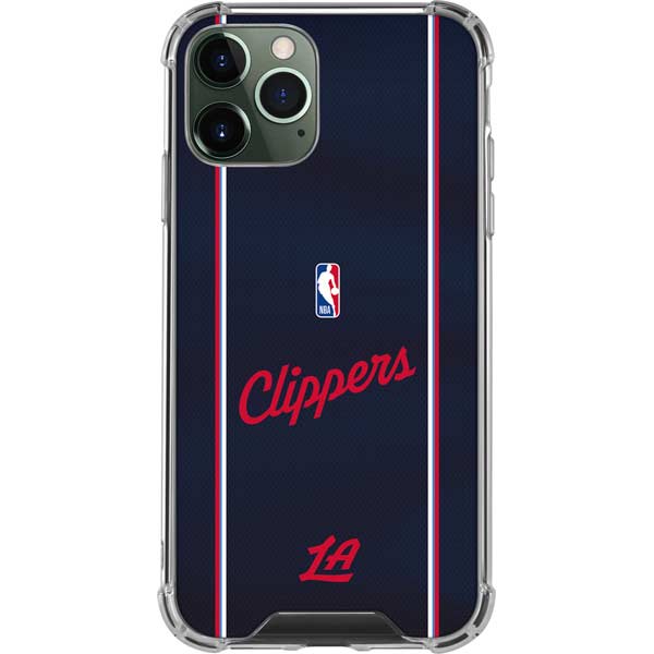 NBA LA Clippers Jersey iPhone 12 Pro Clear Case