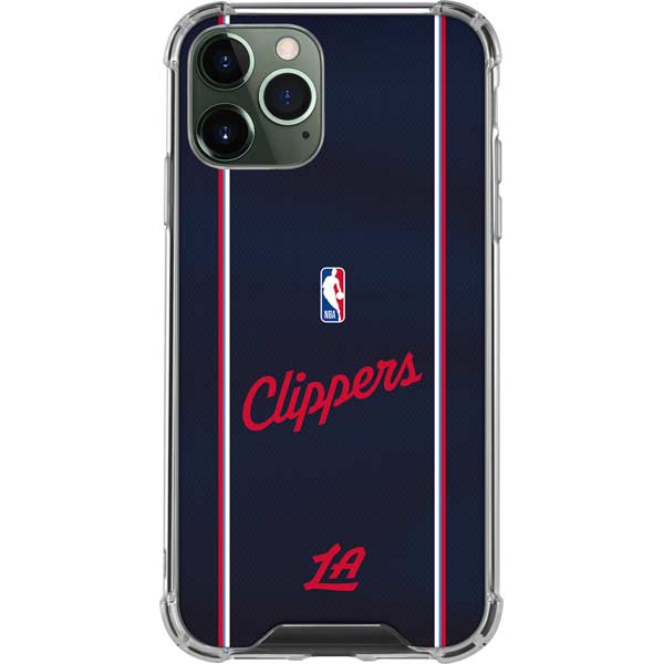 NBA LA Clippers Jersey iPhone 12 Pro Max Clear Case
