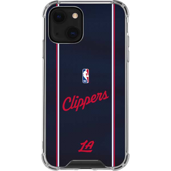 NBA LA Clippers Jersey iPhone 13 Clear Case