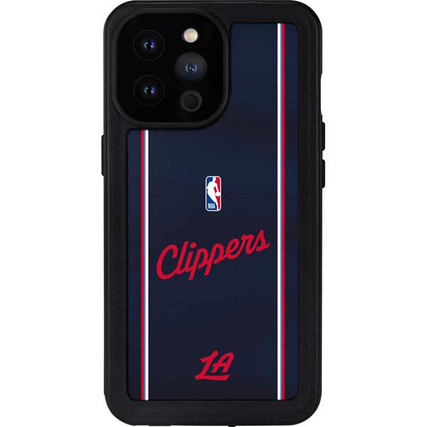 NBA LA Clippers Jersey iPhone 14 Pro Max Waterproof Case