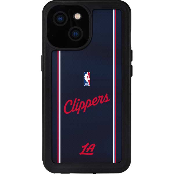 NBA LA Clippers Jersey iPhone 15 Waterproof Case