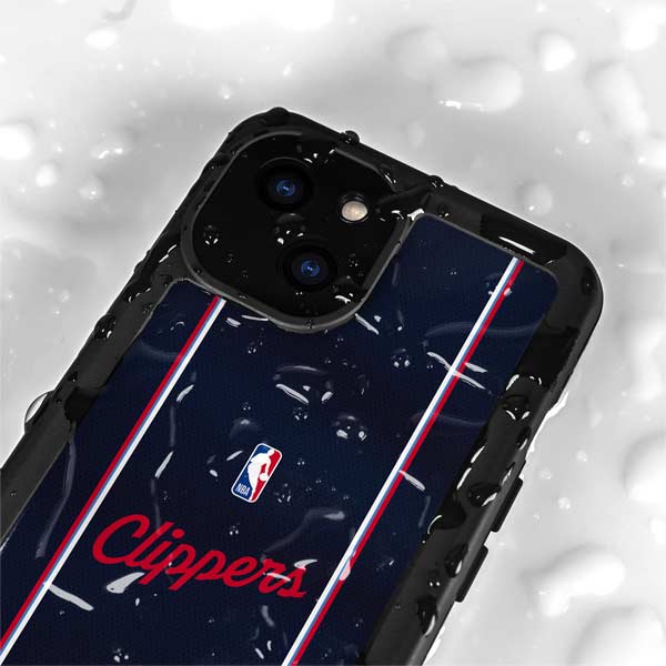 NBA LA Clippers Jersey iPhone 15 Waterproof Case