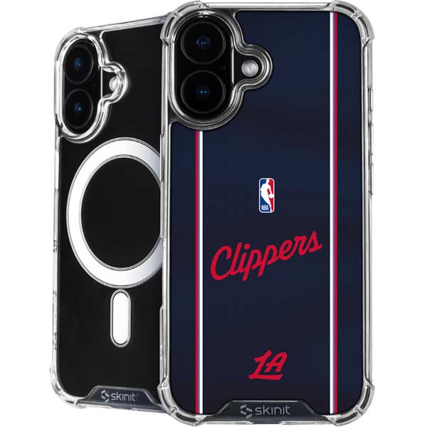 NBA LA Clippers Jersey iPhone 16 MagSafe Case
