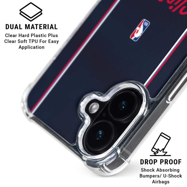 NBA LA Clippers Jersey iPhone 16 MagSafe Case