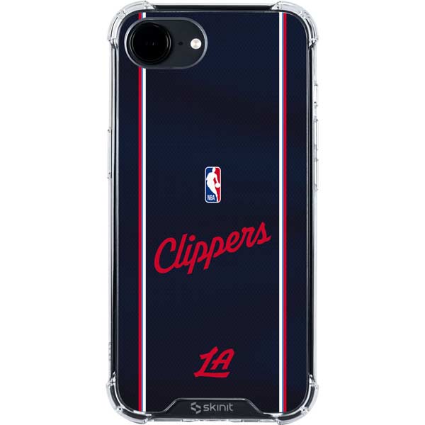NBA LA Clippers Jersey iPhone 16e Clear Case