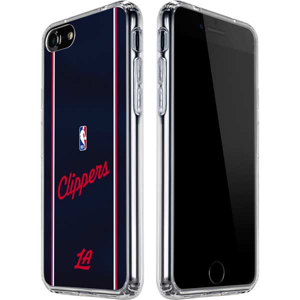 NBA LA Clippers Jersey iPhone SE (2nd & 3rd Gen) Clear Case