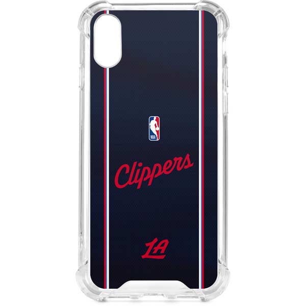 NBA LA Clippers Jersey iPhone XS Clear Case