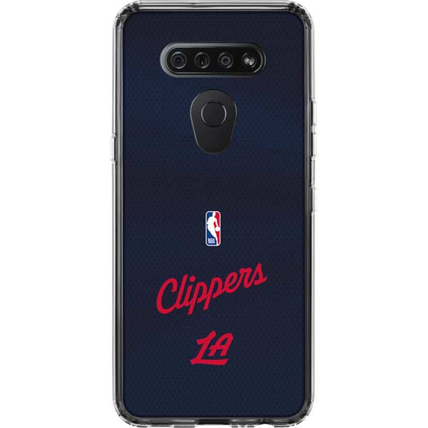 NBA LA Clippers Jersey LG K51/Q51 Clear Case