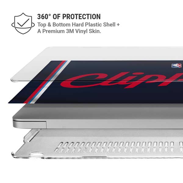 NBA LA Clippers Jersey MacBook Pro 15in (2016-19) Case plus Skin