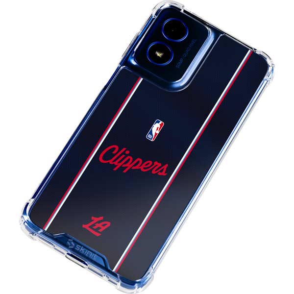 NBA LA Clippers Jersey Moto G Play 4G (2024) Clear Case