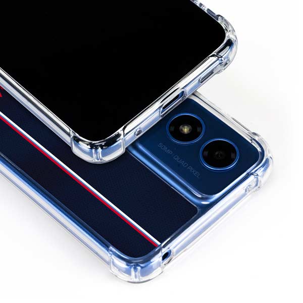 NBA LA Clippers Jersey Moto G Play 4G (2024) Clear Case