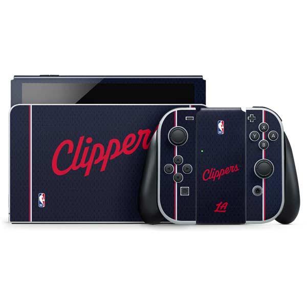 NBA LA Clippers Jersey Nintendo Switch OLED (2021) Skin