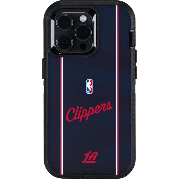 NBA LA Clippers Jersey Otterbox Defender iPhone Skin