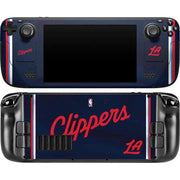 NBA LA Clippers Jersey Steam Deck Handheld Gaming Computer Skin