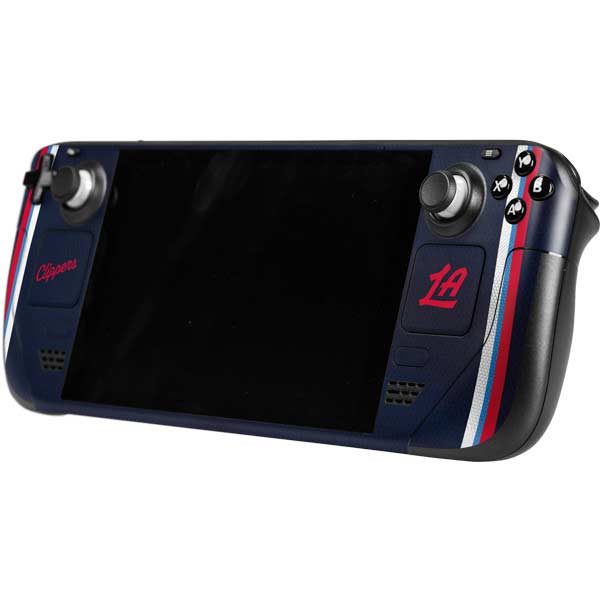 NBA LA Clippers Jersey Steam Deck Handheld Gaming Computer Skin