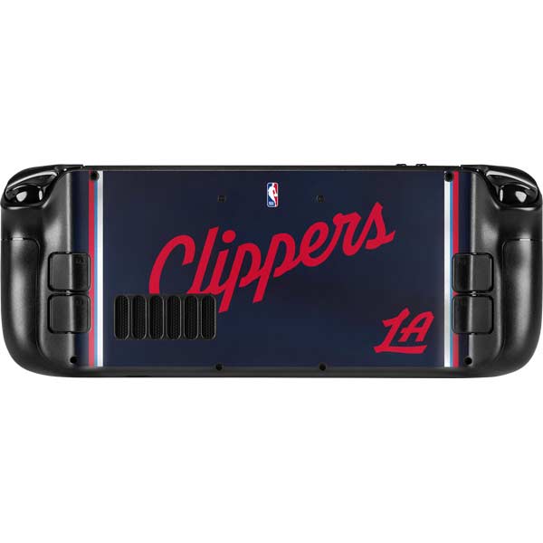 NBA LA Clippers Jersey Steam Deck Handheld Gaming Computer Skin