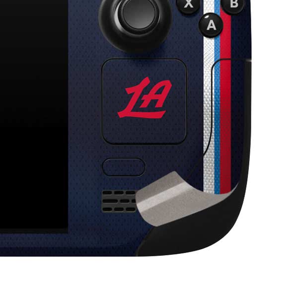 NBA LA Clippers Jersey Steam Deck Handheld Gaming Computer Skin