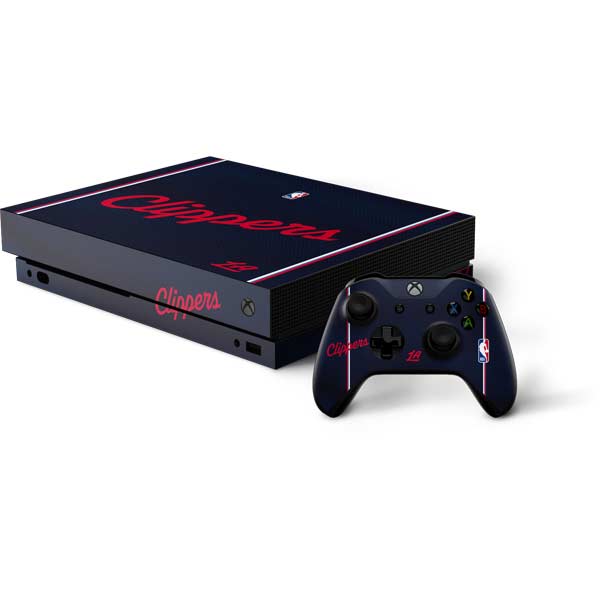 NBA LA Clippers Jersey Xbox One X Bundle Skin