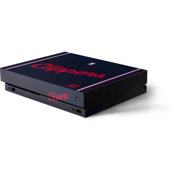 NBA LA Clippers Jersey Xbox One X Console Skin